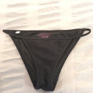 Victoria’s Secret mesh string bikini bottom S